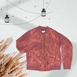 Copper Bomber Jacket